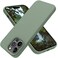 OTOFLY Designed for iPhone 14 Pro Max Case Silicone Shockproof Slim Thin Phone Case for iPhone 14 Pro Max 67 inch Calke Green