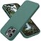 OTOFLY Designed for iPhone 14 Pro Max Phone Case Silicone Shockproof Slim Thin Phone Case for iPhone 14 ProMax Case 67 inch Pine Green