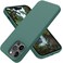 OTOFLY Designed for iPhone 14 Pro Max Phone Case Silicone Shockproof Slim Thin Phone Case for iPhone 14 ProMax Case 67 inch Pine Green