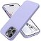 OTOFLY Designed for iPhone 14 Pro Max Case Silicone Shockproof Slim Thin Phone Case for iPhone 14 Pro Max 67 inch Light Purple