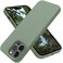 OTOFLY Designed for iPhone 14 Pro Case Silicone Shockproof Slim Thin Phone Case for iPhone 14 Pro 61 inch Calke Green