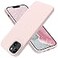 OTOFLY Designed for iPhone 14 Case Silicone Shockproof Slim Thin Phone Case for iPhone 14 61 inch Chalk Pink