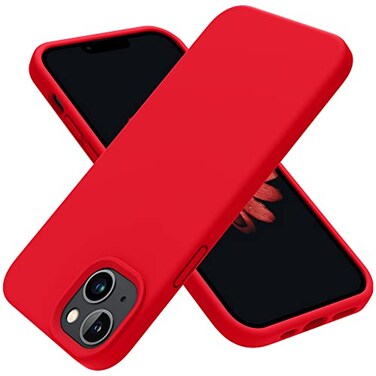 OTOFLY Designed for iPhone 14 Case Silicone Shockproof Slim Thin Phone Case for iPhone 14 61 inch Red