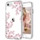 ICEDIO for iPhone SE 2022 SE 2020 CaseiPhone 87 Case with Screen ProtectorClear TPU Cover with Fashion Designs for Girls WomenProtective Phone Cover Nice Florals