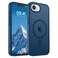 SUPFINE Magnetic for iPhone 17e CaseiPhone 16e Case Compatible with MagSafeMilitary Grade Drop Protection Translucent Matte with AntiFingerprint Phone CaseDeep Blue