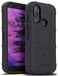 Nakedcellphone Case for CAT S62 PRO Phone Special Ops Tactical Armor Rugged Shield Protective Cover Black