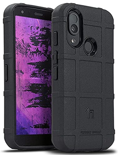Nakedcellphone Case for CAT S62 PRO Phone Special Ops Tactical Armor Rugged Shield Protective Cover Black