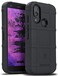 Nakedcellphone Case for CAT S62 PRO Phone Special Ops Tactical Armor Rugged Shield Protective Cover Black