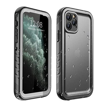 SPORTLINK for iPhone 11 Pro Waterproof Case Full Body UnderwaterRuggedHeavy Duty ShockproofDustproof Case with Builtin Screen Protector for iPhone 11 Pro 58 Inch Black