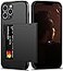 Nvollnoe for iPhone 13 Pro Max Case Heavy Duty Protective Dual Layer Shockproof Hidden Card SlotHolder Slim Wallet for WomenMenBlack
