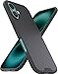 Smartish iPhone 16 MagSafe Case Gripmunk Magnetic Slim Case Lightweight Protective Thin Grip Cover with Microfiber Lining for Apple iPhone 16 Black Tie Affair