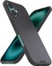 Smartish iPhone 16 MagSafe Case Gripmunk Magnetic Slim Case Lightweight Protective Thin Grip Cover with Microfiber Lining for Apple iPhone 16 Black Tie Affair