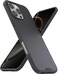 Smartish iPhone 16 Pro Max MagSafe Case Gripmunk Magnetic Slim Case Lightweight Protective Thin Grip Cover with Microfiber Lining for Apple iPhone 16 Pro Max Black Tie Affair