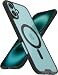 Smartish iPhone 16 Plus Magnetic Case Gripmunk Compatible with MagSafe Lightweight Protective Slim Thin Grip Cover with Microfiber Lining for Apple iPhone 16 Plus Clearly Black