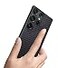 Ftonglogy for Samsung Galaxy S23 Ultra Case Slim Thin Carbon Fiber Classic Design Soft Hybrid Bumper Lightweight Anti Fingerprint Protective Cell Phone Cover Wireless Charging Black