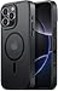 Tigowos Magnetic for iPhone 16 Pro Max Case Fits MagSafe 16FT Drop Resistant Matte Skin Feeling Back Cover Shockproof Slim Fit for iPhone 16 Pro Max Phone Case 69 inch Titanium Black