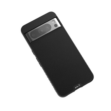 Mous for Google Pixel 8 Pro Case MagSafe Compatible Limitless 50 Black Leather Protective Pixel 8 Pro Case Shockproof Phone Cover