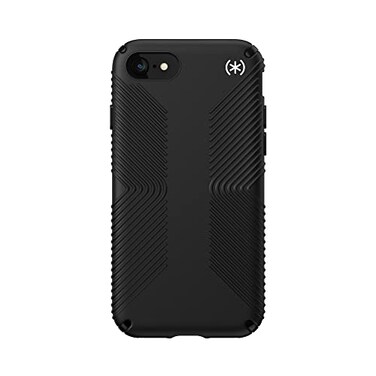 Speck iPhone SE Case Drop Protection Fits iPhone 8 iPhone 7 Phone SE 2022 iPhone SE 2020 Scratch Resistant Cases Slim with Extra Grip Soft Touch Coating Black Presido2