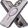 REBEL Clear Case for iPhone 15 Pro Max Frosted Series Gen5 Strong MagSafe Compatible Grip Sides Translucent Matte Texture Protective Shockproof Bumpers Metal Lens Buttons 67 Inch Phone 2023