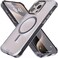 REBEL Clear Case for iPhone 15 Pro Max Frosted Series Gen5 Strong MagSafe Compatible Grip Sides Translucent Matte Texture Protective Shockproof Bumpers Metal Lens Buttons 67 Inch Phone 2023