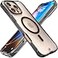 REBEL Frosted Series Gen6 Clear Case for iPhone 16 Pro Max Strong MagSafe Compatible Grip Sides Translucent Matte Texture Protective Shockproof Bumpers Metal Lens Buttons 69 Inch