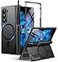 BERFY for Z Fold 6 Case with Screen Protector Compatible with MagSafe Builtin Kickstand S Pen Slot Hinge Protection Full Body Shockproof Phone Case for Samsung Galaxy Z Fold 6 Ebony