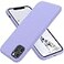 OTOFLY Compatible with iPhone 11 Pro Max CaseUltra Slim Fit iPhone Case Liquid Silicone Gel Cover with Full Body Protection AntiScratch Shockproof Case Light Purple