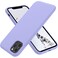 OTOFLY Compatible with iPhone 11 Pro Max CaseUltra Slim Fit iPhone Case Liquid Silicone Gel Cover with Full Body Protection AntiScratch Shockproof Case Light Purple