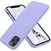 OTOFLY Compatible with iPhone 11 Pro Max CaseUltra Slim Fit iPhone Case Liquid Silicone Gel Cover with Full Body Protection AntiScratch Shockproof Case Light Purple
