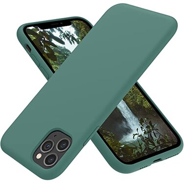 OTOFLY for iPhone 11 Pro Max Cases11 Pro Max Phone Case Military Grade Drop Protection AntiScratch Microfiber Lining Shockproof Protective Slim Thin Cover 65 inchPine Green