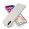 OTOFLY Compatible with iPhone XXS CaseUltra Slim Fit Liquid Silicone Gel Cover with Full Body Protection AntiScratch Shockproof Case White Stone
