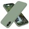 OTOFLY for iPhone X Case Ultrathin Slim Fit Premium Soft Silicone Rubber FullBody Protective Bumper Phone Case Compatible with Apple iPhone XXs 58 inch Calke Green