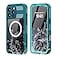 Omio for iPhone 16 Pro Max Waterproof Case Compatible with MagSafe Magnetic Waterproof Full Body IP68 Underwater Case Builtin Screen Protector Military Grade Shockproof Case for Men Women Teal