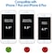 JETech Case for iPhone 8 Plus and iPhone 7 Plus 55Inch NonYellowing Shockproof Phone Bumper Cover AntiScratch Clear Back Clear