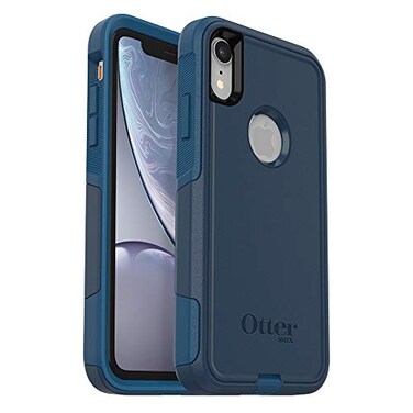 OtterBox iPhone XR Commuter Series Case BESPOKE WAY BLAZER BLUESTORMY SEAS BLUE Slim Tough PocketFriendly with Port Protection