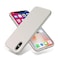 OTOFLY Compatible with iPhone Xs Max CaseUltra Slim Fit iPhone Case Liquid Silicone Gel Cover with Full Body Protection AntiScratch Shockproof Case White Stone