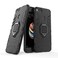 MaiJin LuluMain Compatible with Xiaomi Mi A1 Case Metal Ring Grip Kickstand Shockproof Hard Bumper Works with Magnetic Car Mount Dual Layer Rugged Cover for Xiaomi Mi A1 Xiaomi Mi 5X Black