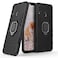 MaiJin LuluMain Compatible with Huawei Nova3 Case Metal Ring Grip Kickstand Shockproof Hard Bumper Works with Magnetic Car Mount Dual Layer Rugged Cover for Huawei Nova 3 Black
