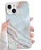 J.west Jwest Case Compatiable with iPhone 13 61 inchUnique Grey Marble Print Pattern Agate Slice Stone Design Soft TPU Slim Fit Protective Phone Cover Case for Women Girls Grey