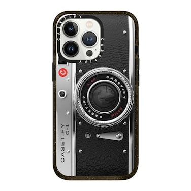 CASETiFY Impact iPhone 13 Pro Case 66ft Drop Protection Camera Case Clear Black