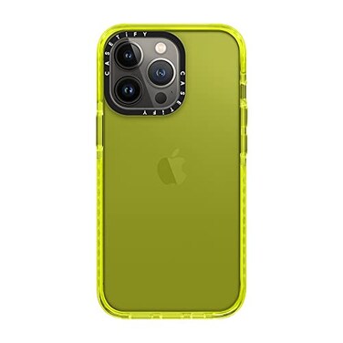 CASETiFY Impact iPhone 13 Pro Case 66ft Drop Protection Neon Yellow