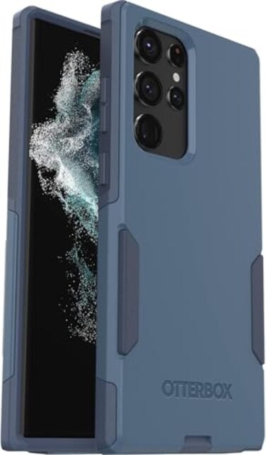OtterBox Galaxy S22 Ultra Commuter Series Case ROCK SKIP WAY slim tough pocketfriendly with port protection
