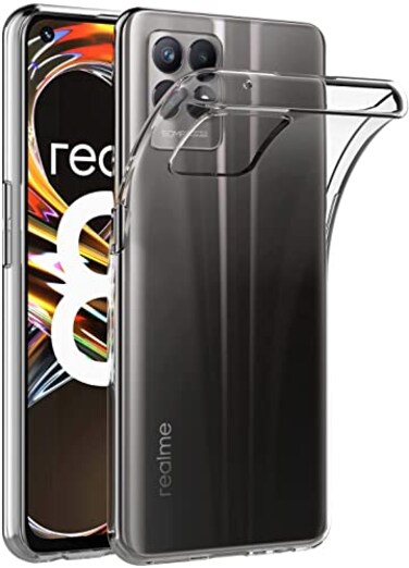 MaiJin Case for Oppo Realme 8i Realme Narzo 50 4G 66 inch Soft TPU Rubber Gel Bumper Transparent Back Cover