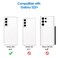 JETech Slim Fit Case for Samsung Galaxy S22 S22 Plus 5G 66Inch Thin Phone Cover with ShockAbsorption and Carbon Fiber Design Black