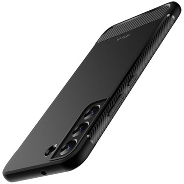 JETech Slim Fit Case for Samsung Galaxy S22 S22 Plus 5G 66Inch Thin Phone Cover with ShockAbsorption and Carbon Fiber Design Black