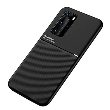 Kepuch Mowen Case Cover Bumper Builtin Metal Plate for Huawei P40 Pro Black