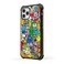 CASETiFY Ultra Impact Case for iPhone 12 Pro Max Fun Friends by Jon Burgerman Clear Black