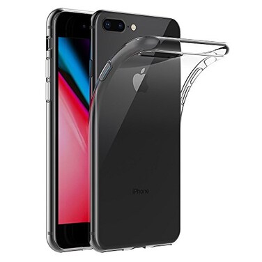 MaiJin Case for Apple iPhone 7 PlusiPhone 8 Plus 55 inch Soft TPU Rubber Gel Bumper Transparent Back Cover