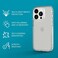 tech21 iPhone 14 Pro Evo Clear ScratchResistant ShockAbsorbing Clear Phone Case with 12ft MultiDrop Protection