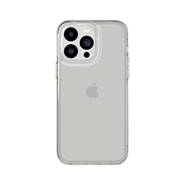 tech21 iPhone 14 Pro Evo Clear ScratchResistant ShockAbsorbing Clear Phone Case with 12ft MultiDrop Protection